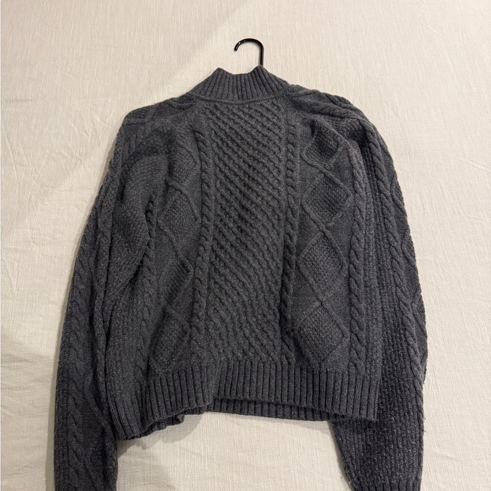 ARITZIA Knit Sweater Grey - Picture 2 of 3